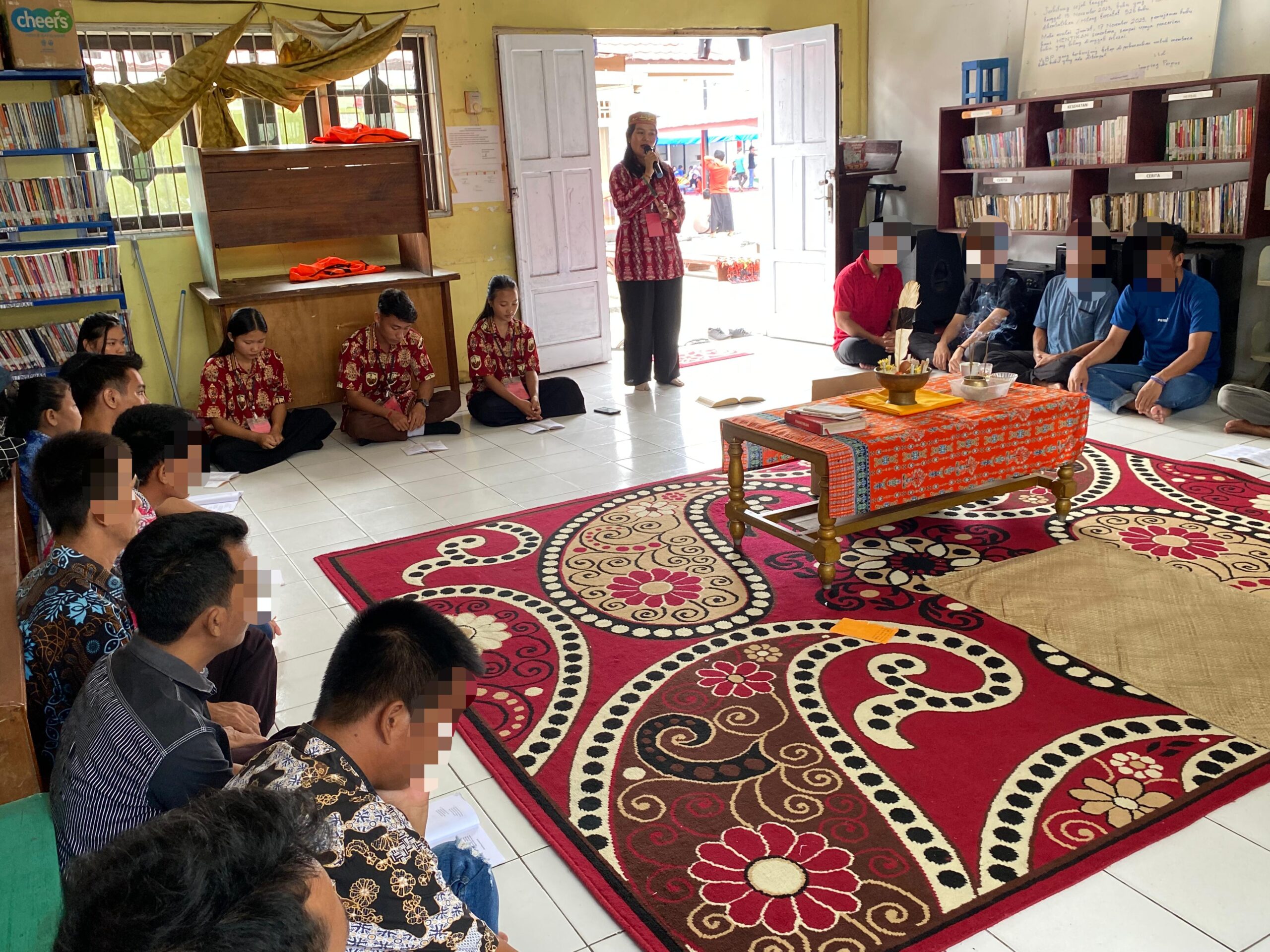 Fasilitasi Keagamaan Hindu Bagi Warga Binaan, Lapas Sampit Gelar Basarah