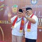 Sanidin dan Siyono Sebagai Calon Bupati dan Wakil Bupati Resmi Mendaftar di KPU Kotim