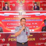 Lapas Sampit Gelar Pisah Sambut Kepala Kesatuan Pengamanan Lapas Sampit