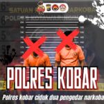 POLRES KOBAR MENGAMANKAN DUA PELAKU PENGEDAR NARKOBA