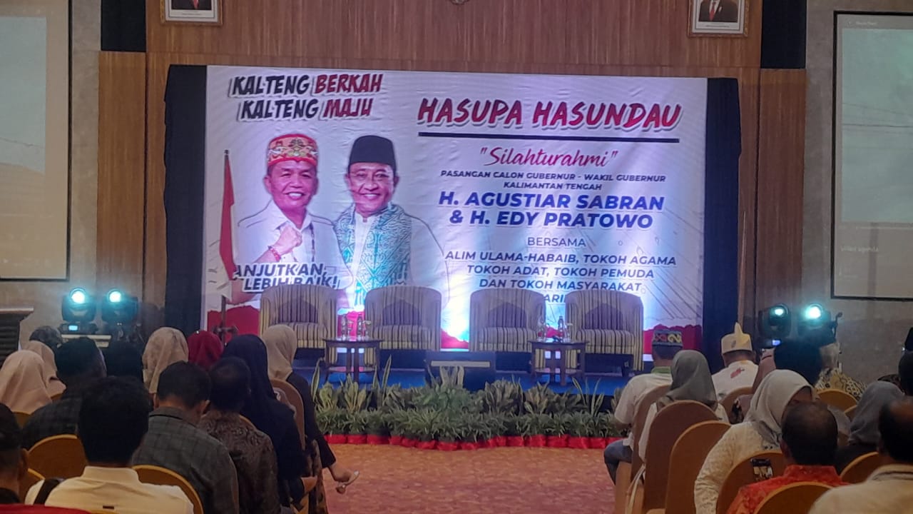 Hasupa Hasundau, Calon Gubernur Kalteng, H. Agustiar Sabran Perkuat Sinergi dengan Tokoh Kotawaringin Barat 