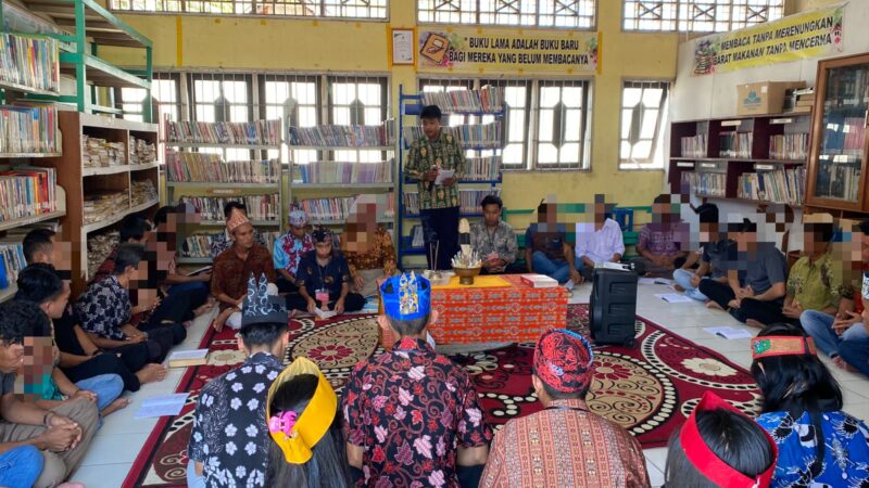 Siswa-Siswi SMAN 3 Sampit Rayakan Hari Raya Galungan Bersama WBP Lapas Sampit