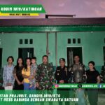 Bantu Kesulitan Prajurit, Dandim 1019/Ktg Bangun 2 Unit Mess Babinsa Dengan Swadaya Satuan