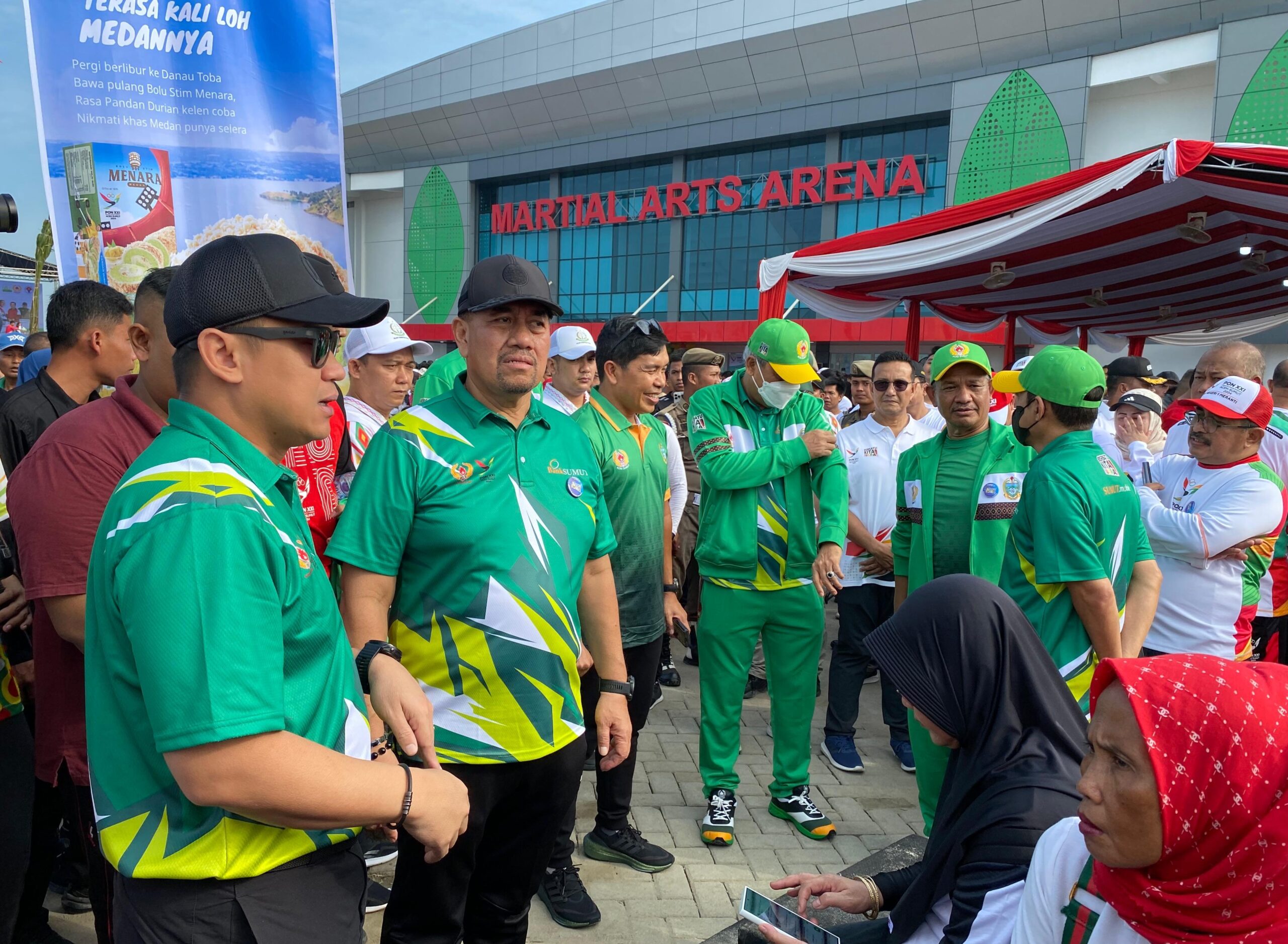 Kapolresta Deli Serdang ikuti giat Gebyar Road To PON XXI Aceh-Sumut 2024