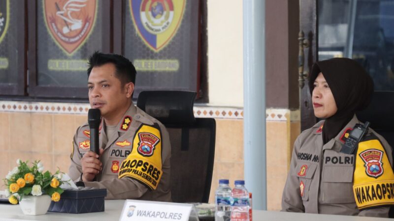 Kapolres Sampang Perintahkan Bhabinkamtibmas Optimalkan Giat Deteksi Dini Jelang Pilkada