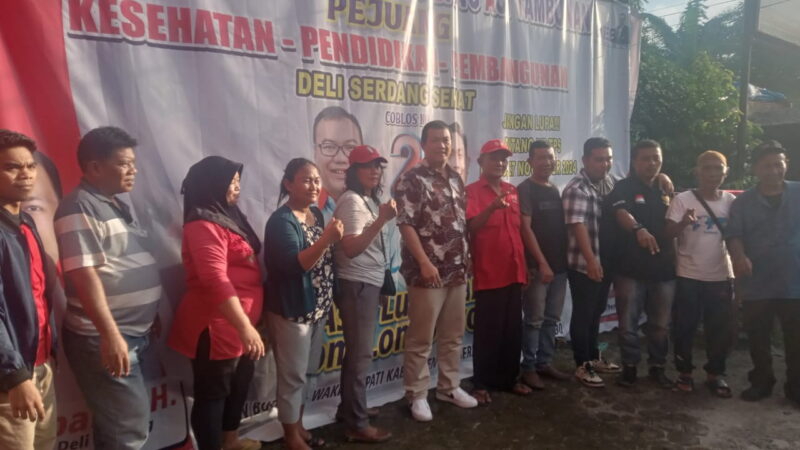 Indra Silaban SH “PAC-PDIP Lubuk PakamSiap Mendulang Suara Untuk dr.Aci – Lom Lom”