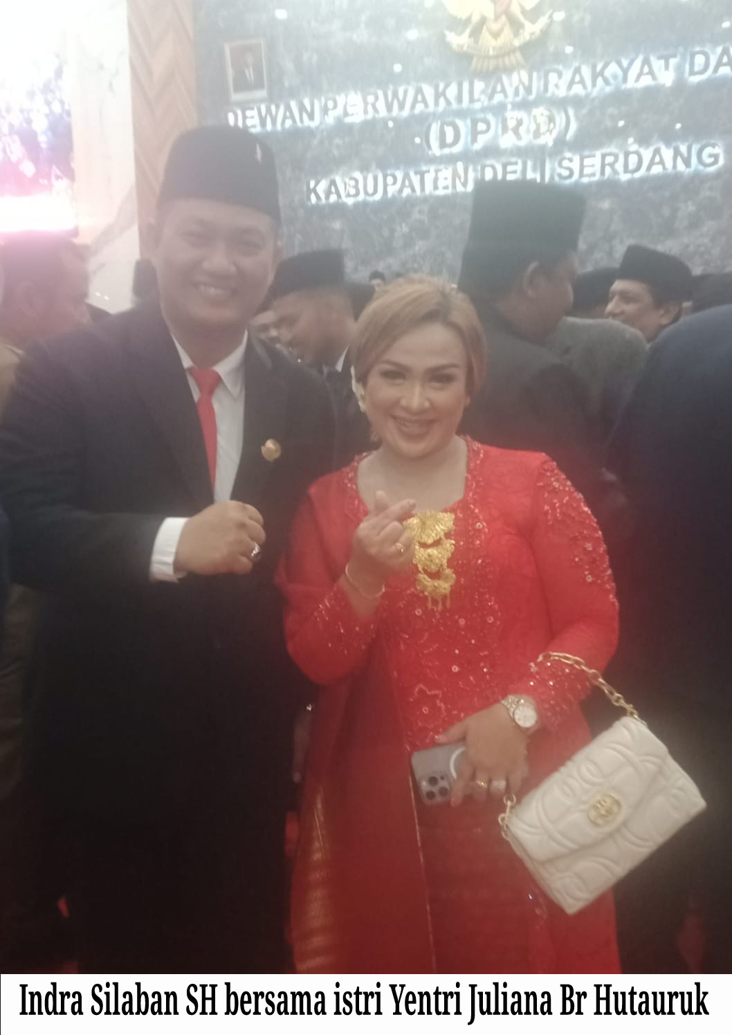 Indra Silaban SH Dilantik Jadi Anggota DPRD Deli Serdang Dari Partai PDI-P Priode 2024-2029