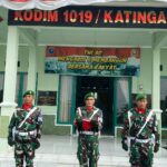 Kodim 1019/Ktg Gelar Upacara Rutin 17-an