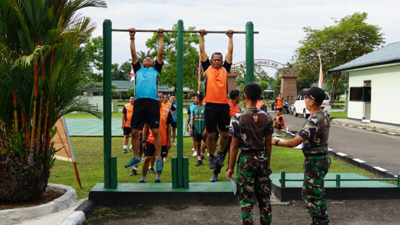 Personel Kodim 1016 Palangka Raya Laksanakan Garjas Periodik Semester II Tahun 2024