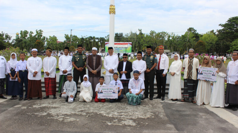 Hadiri Peringatan Hari Santri, Kasdim 1016/Plk Berharap Tetap Jaga Persatuan dan Kesatuan