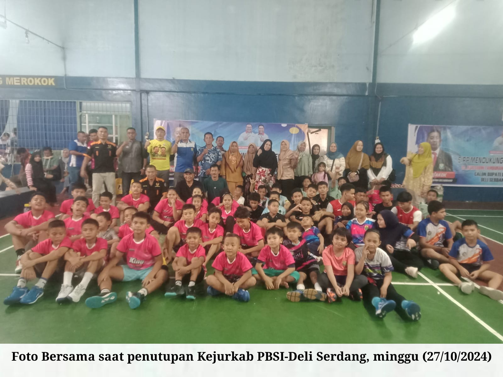 Kejuaraan Bulutangkis Antar Club’ Kabupaten Deli Serdang Resmi Ditutup