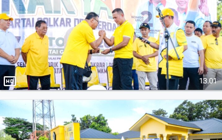 Woow..!!! Secara Totalitas Partai Golkar Dukung Penuh Paslon no 02 dr.H.Asri Ludin Tambunan & Lom Lom Untuk DS – 1