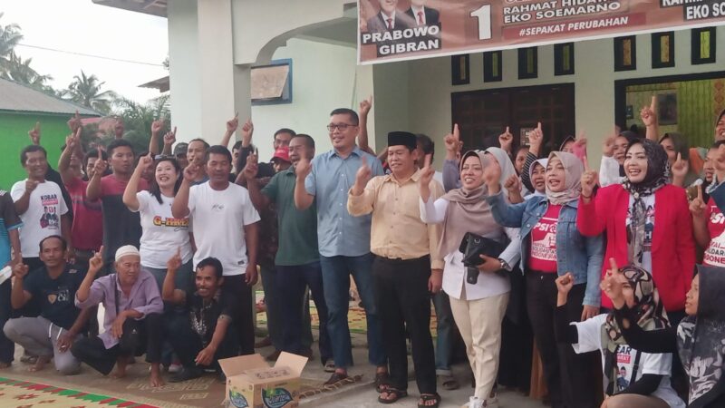 SUDAH HARI KE -72 KAMPANYE No. 1 RAHMAT HIDAYAT – EKO SOEMARNO DI PANGKALAN BANTENG KOBAR