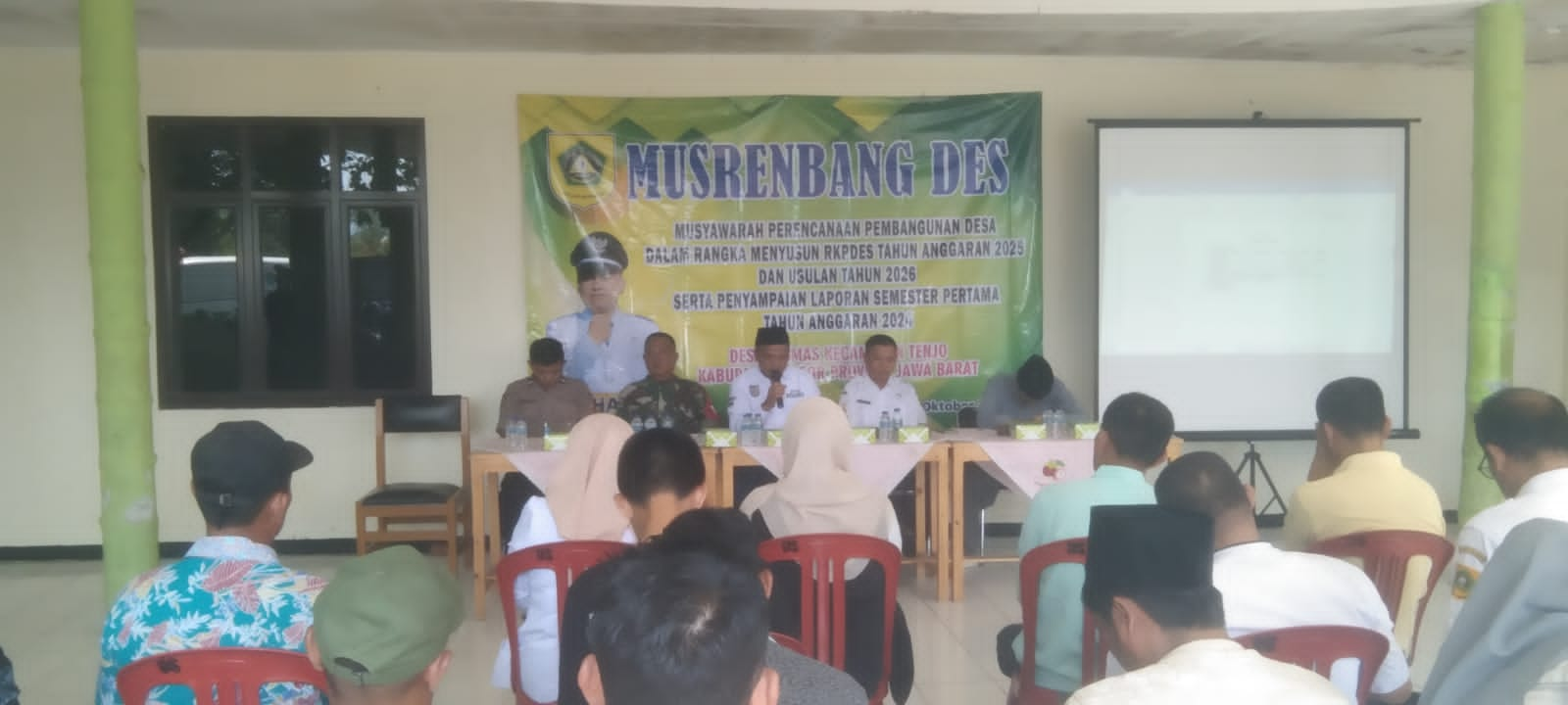 MusrenbangDes Ciomas Bogor Fokus Program Perkembangan Wilayah Bermanfaat.