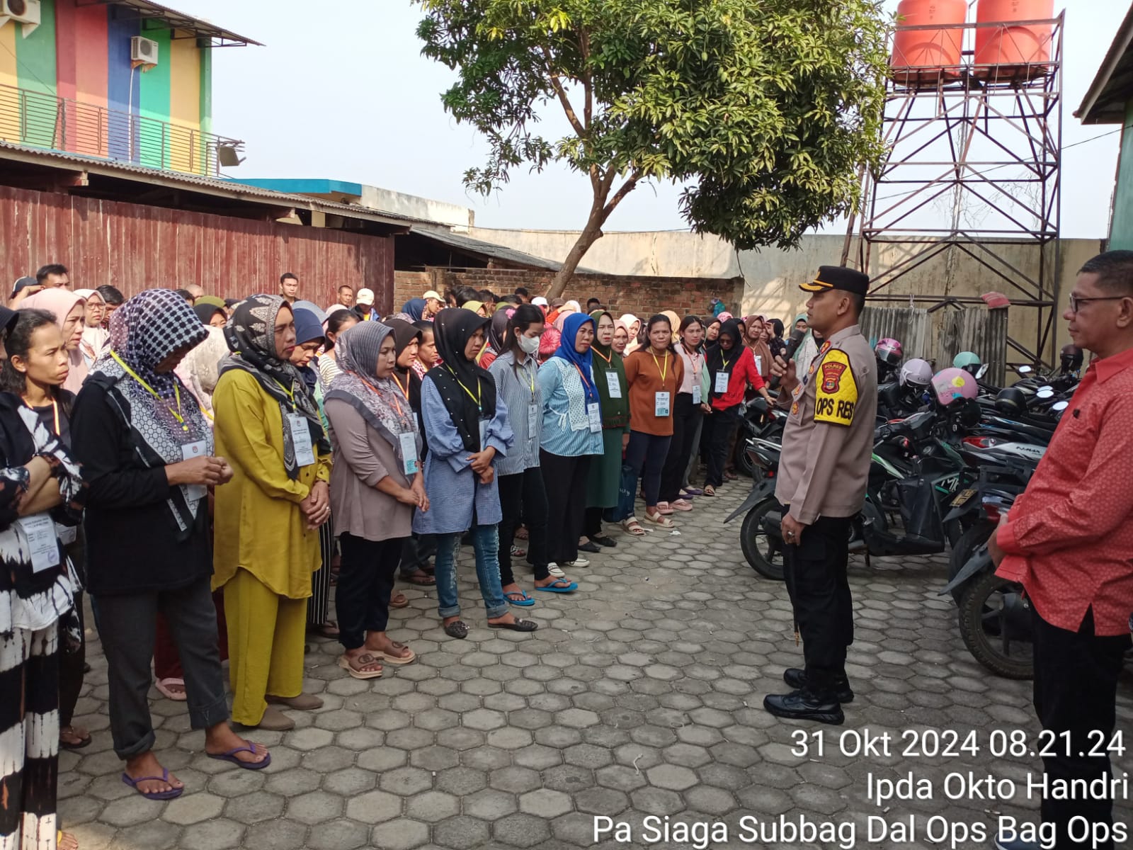 Kapolres Lampung Utara Pantau Langsung Pengamanan Pelipatan Surat Suara Pilkada 2024