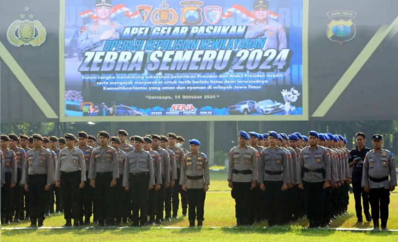 Selama Dua Pekan Polda Jatim Akan Gelar Operasi Zebra Semeru 2024