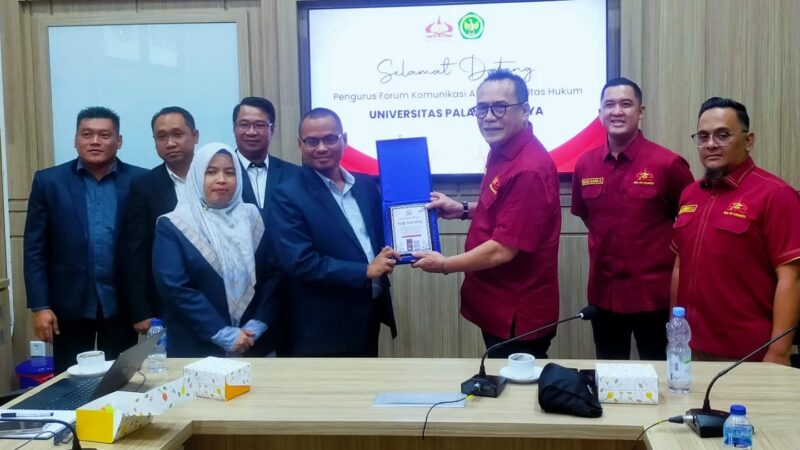 Forka IKA FH Universitas Palangkaraya Melakukan Studi Tiru ke Universitas Trisakti Jakarta