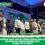 Dandim 1019/Katingan Hadiri Kegiatan Kalimantan Tengah Bersholawat