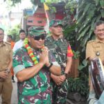 Desa Gunung Putri Mendapatkan Kunjungan Tim Peninjauan dan Penilaian Kampung Pancasila, dari Tim Pusat Staf Teritorial TNI AD