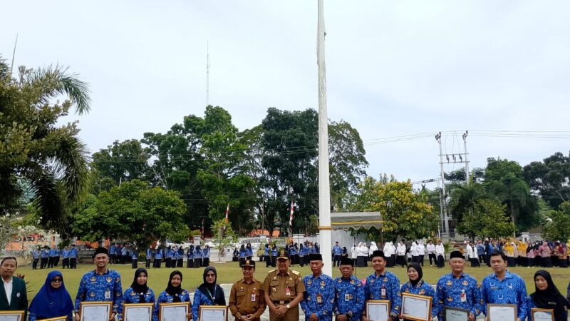 PERINGATAN HARI KESEHATAN NASIONAL ke-60, PJ BUPATI KOTAWARINGIN BARAT BACAKAN AMANAT MENTERI KESEHATAN