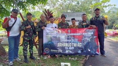 Jelang HUT Batalyon Arhanud 1 Serpong, Tanam 85 Pohon Di TPBU Sengkol