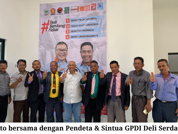 Gereja Pentakosta Di Indonesia (GPDI) Deli Serdang Siap Menangkan Paslon 02 (ADIL)