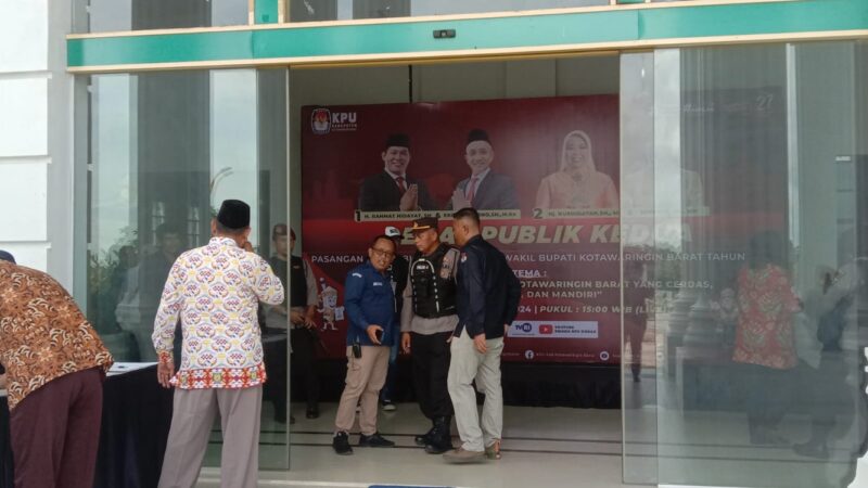 KPU KOTAWARINGIN BARAT MEMBATASI INSAN PERS YANG AKAN MELIPUT ACARA DEBAT CALON BUPATI KOBAR