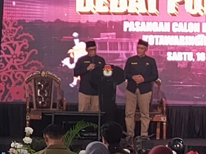 DEBAT PUBLIK CABUP-CAWABUP KOBAR 2024 SOROTAN TERBATASNYA KEBEBASAN PERS