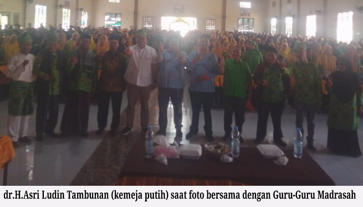 dr.H.Asri Ludin Tambunan Hadir di Seminar Nasional ”Peningkatan Kompetensi Guru Madrasah Diniyah Takmiliah Awaliah (MDTA)”