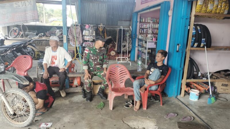 Melalui Anjangsana Satgas Yonzipur 5/ABW Merajut Kedekatan dan Menguatkan Persaudaraan Bersama Warga Binaan