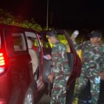 Cegah Penyelundupan di Malam Hari, Satgas Pamtas Yonzipur 5/ABW Laksanakan Sweeping di Perbatasan RI-Mly