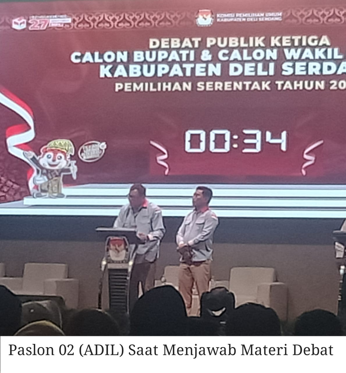 “Menyala Bos Q…!!!” Asri & Lom Lom Menguasai Seluruh Materi Debat Terakhir KPU