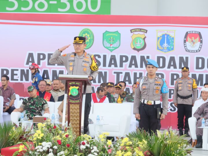 APEL KESIAPAN PENGAMANAN TAHAP PEMUNGUTAN SUARA OPERASI “MANTAP PRAJA JAYA – 2024”