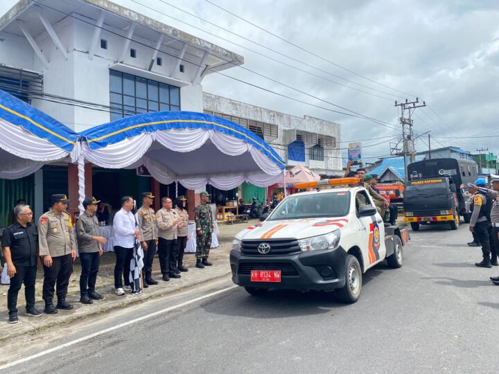 Jamin Keamanan Hasil Pemilu, Kodim 1019/Ktg Kawal Pendistribusian Logistik Pilkada 2024