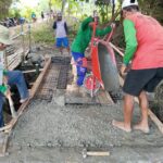 Pembangunan Jembatan di Desa Tawun Kecamatan Kasreman Ngawi Meningkatkan Konektivitas dan Kesejahteraan.