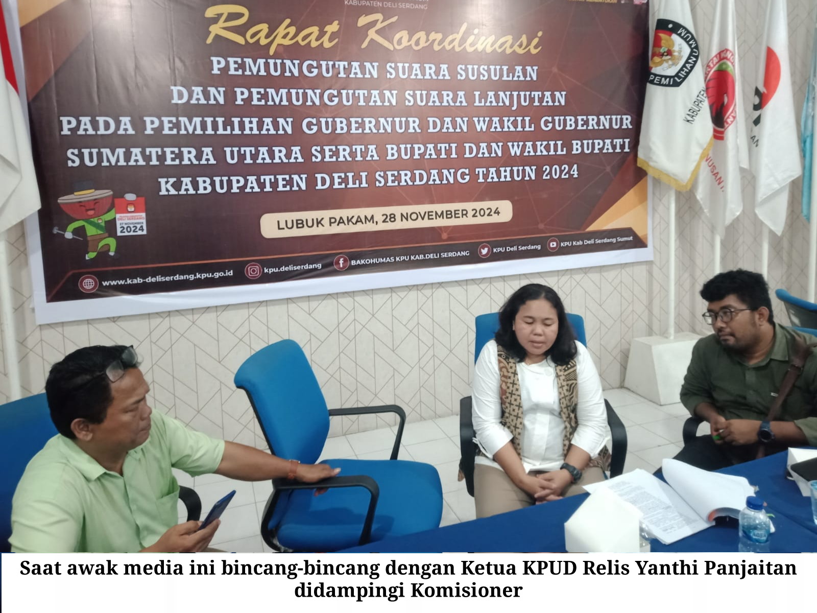Ketua KPU Deli Serdang Relis Yanthi Br PanjaitanAngkat Bicara Terkait PSS/PSL