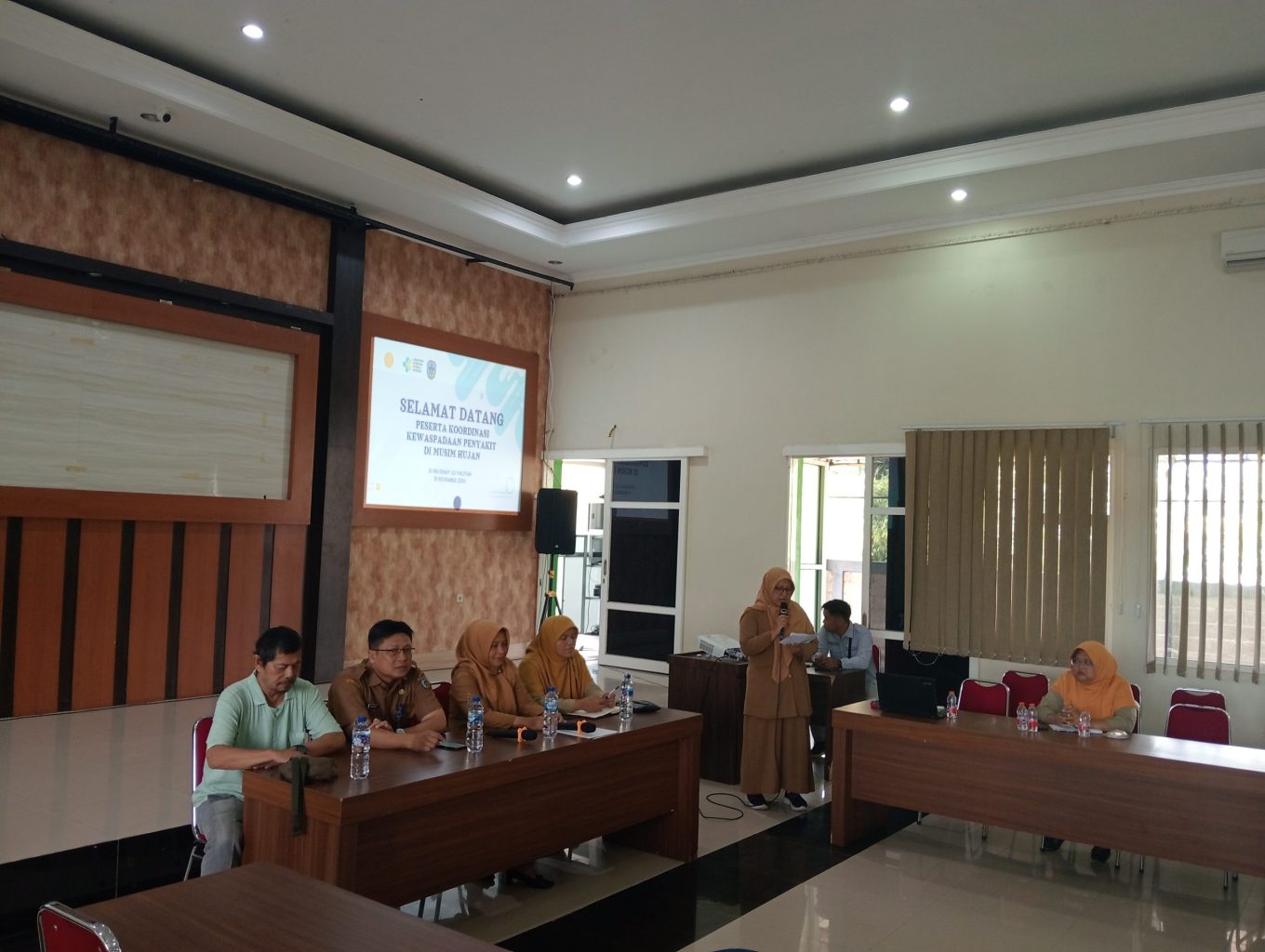 Dinas Kesehatan Kabupaten Menggelar Rakor Bersama Awak Media Untuk Tingkatkan Kewaspadaan Terhadap Penyakit di Musim Penghujan