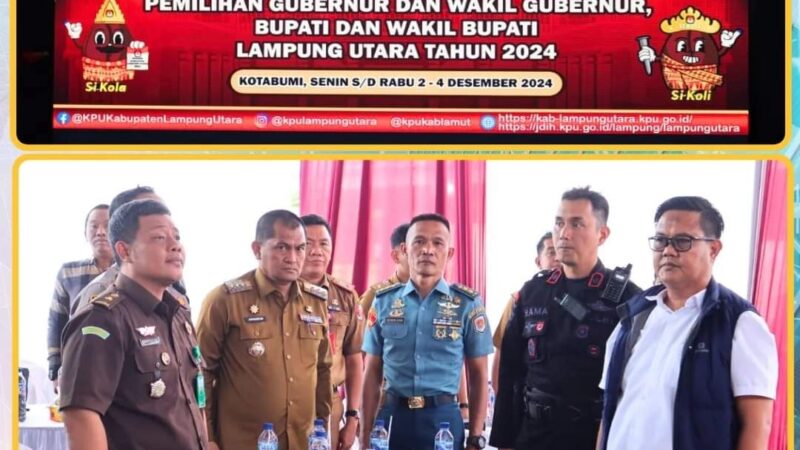 PJ Bupati Lampung Utara Hadiri Rapat Pleno Rekapitulasi Hasil Penghitungan Suara Pemilihan Gubernur dan Wakil Gubernur dan Bupati dan Wakil Bupati, Lampung Utara Tahun 2024