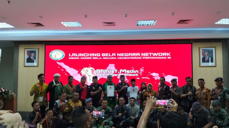 Forum Kader Bela Negara Menyelenggarakan Seminar Nasional Bela Negara dan Launching Bela Negara Network di Kementerian Pertahanan.