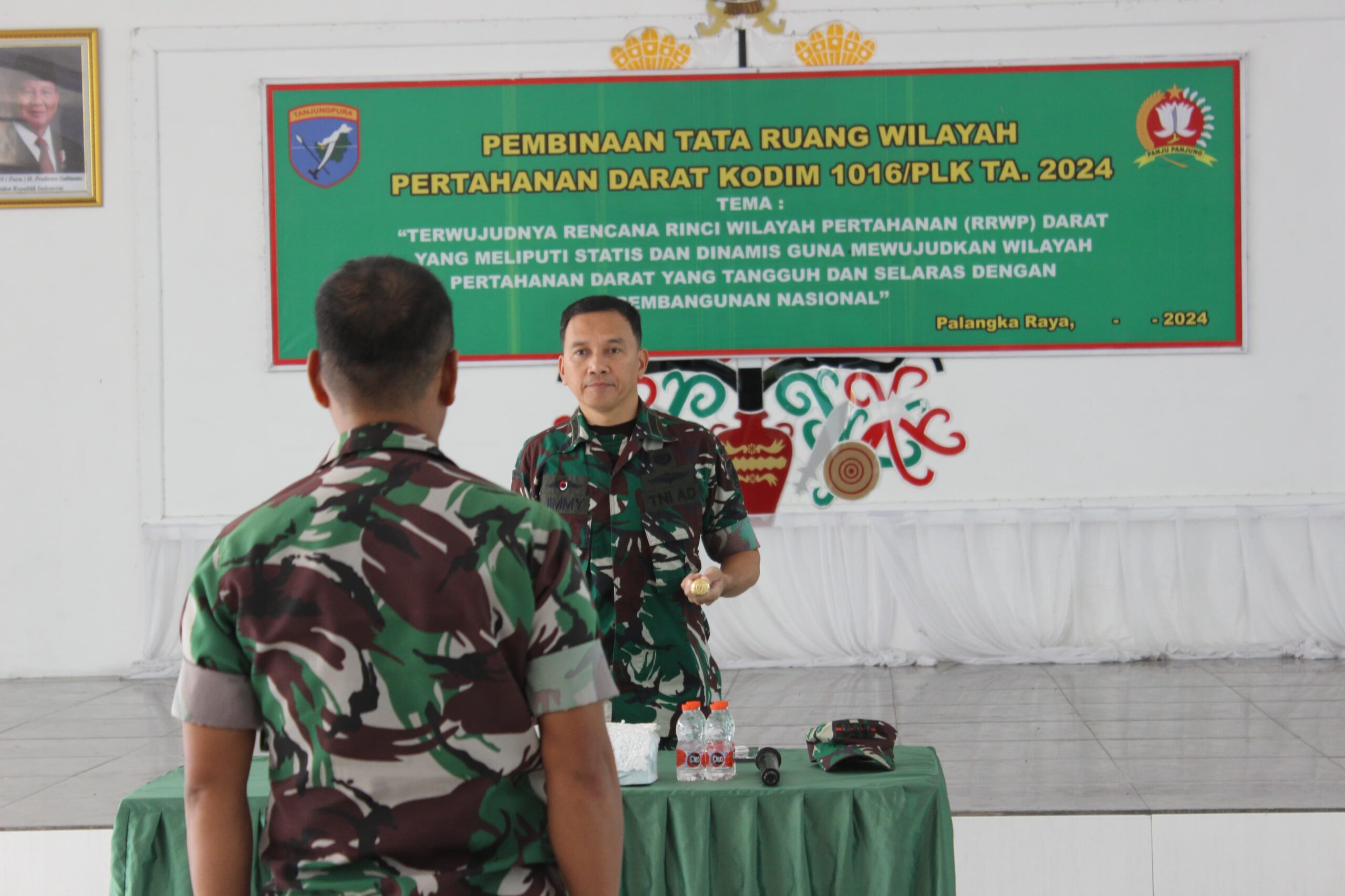 Kodim 1016/Palangka Raya Gelar Pembinaan RT-RW Tahun 2024