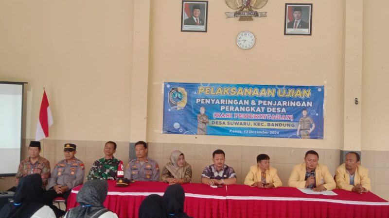 Jabatan Kasi Pemerintahan Desa Suwaru Tulungagung Segera Terisi