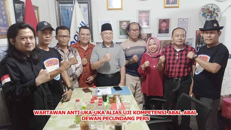 Terkait Uka-Uka, Ketum PPWI: Kegiatan Ilegal, Tanpa Dasar Hukum