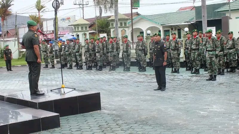 DALAM RANGKA MEMPERINGATI HARI JUANG TNI AD TAHUN 2024 DI LAPANGAN MAKODIM 1014 PANGKALAN BUN