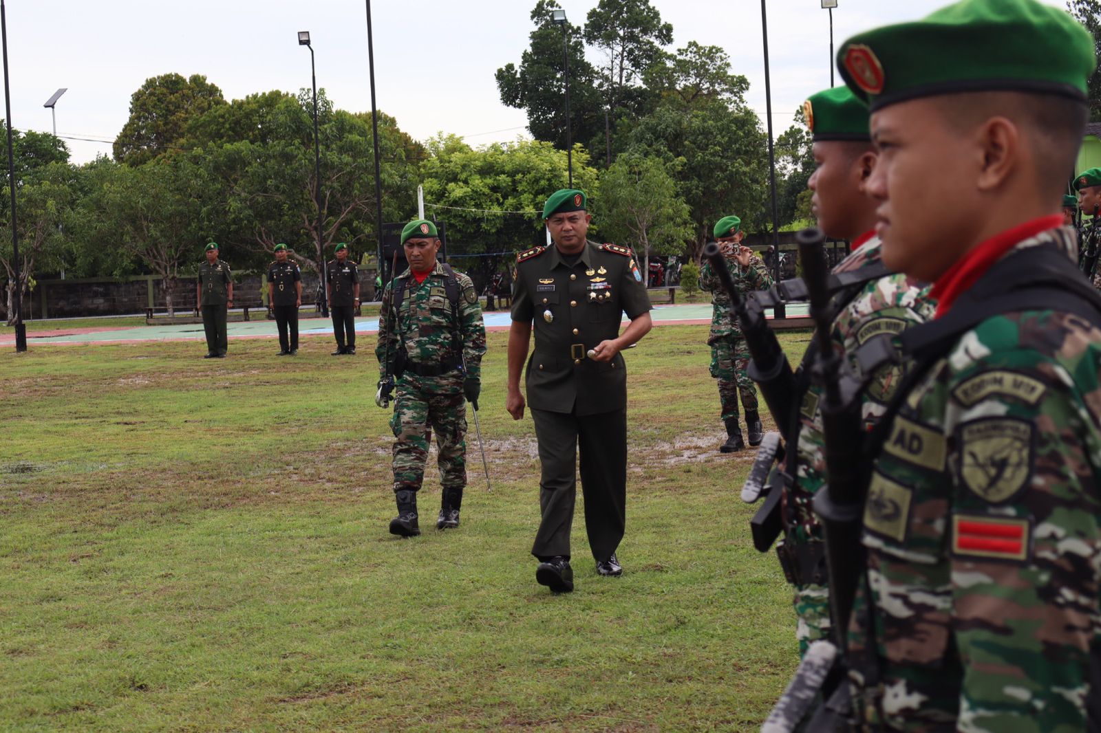 Kodim 1019/Ktg Melaksanakan Upacara Memperingati Hari Juang TNI AD ke-79 Tahun 2024