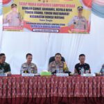 Tatap Muka dengan Masyarakat, Kapolres Sampai Motto Polres Lampung Utara