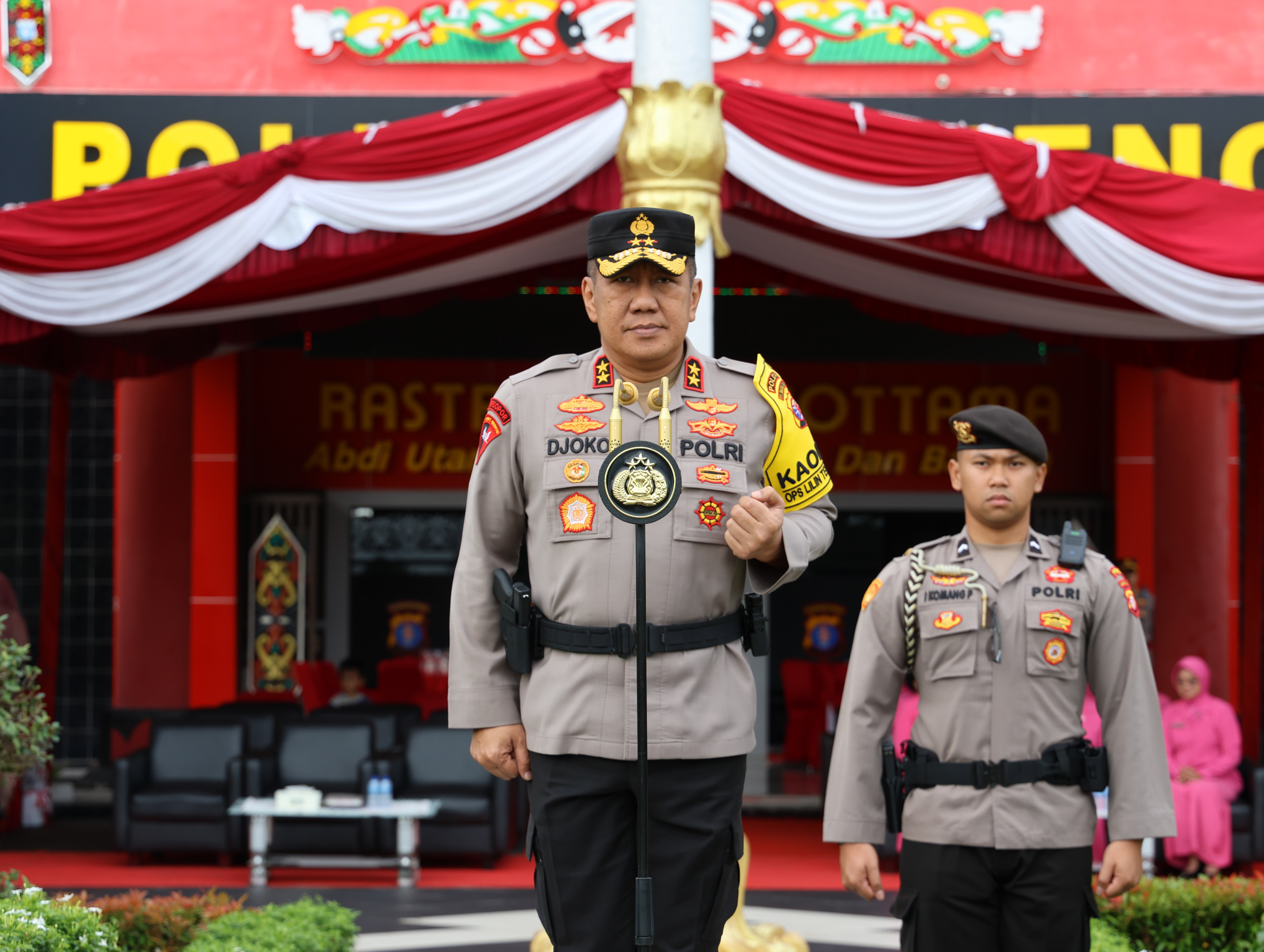 Kapolda Kalteng Pimpin Upacara Korp Raport, 216 Personel Polda Naik Pangkat