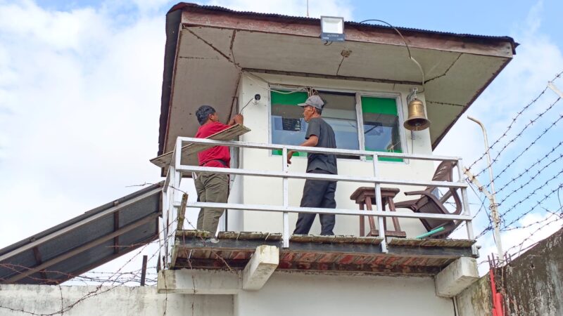 Lapas Sampit Perbaiki CCTV untuk Tingkatkan Keamanan