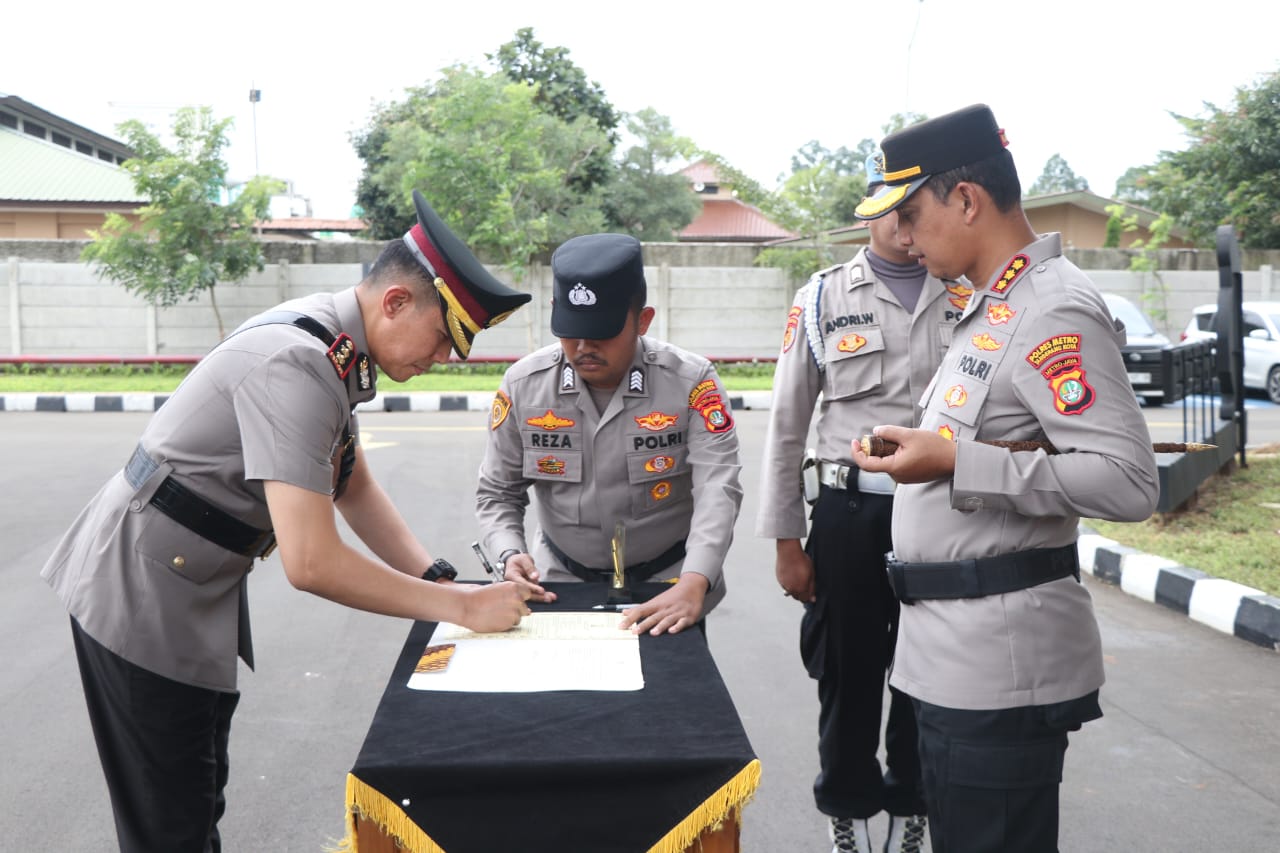 Wakapolres Metro Tangerang Kota Berganti ke AKBP Eko Bagus Riyadi