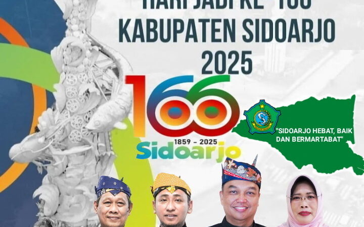 Segenap Keluarga Besar Perumda Delta Tirta Sidoarjo Mengucapkan HARJASDA Ke-166 Tahun 2025.