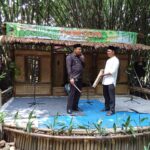 Kades Acep Humaedi Membuka Acara Lomba Qasidah Taman Tomson Di Gelar di Desa Kreatif Jagabita